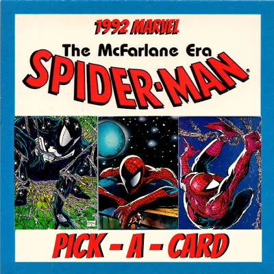 1992 Marvel Spiderman The McFarlane Era - Pick A Card - BUY2GET4FREE! • $1.99