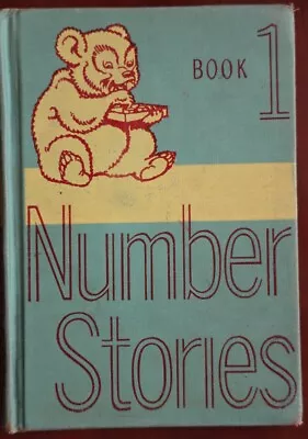 NUMBER STORIES Book 1 Scott Foresman Vintage 2nd Grade Reader 1946-47 Edition • $74.99