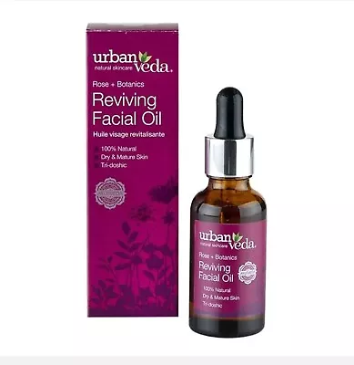 £14.94 • Buy Urban Veda Reviving Facial Oil 30ml New Boxes Are Slightly Damaged 
