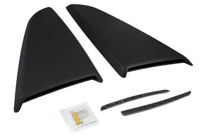 $204.95 • Buy 2015-2023 Mustang Genuine Ford Side Quarter Window Scoops Covers Matte Black