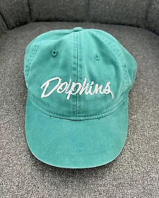 Miami Dolphins Women’s Reebok Hat Strap Back Short Brim Bling NFL Cap • $18