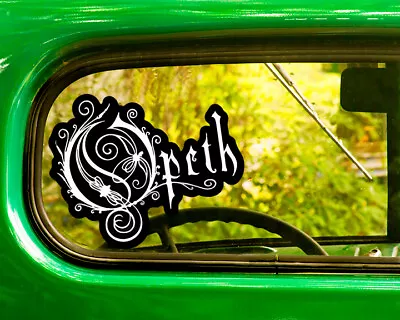 2 OPETH BAND DECAL Stickers Bogo Free Shipping Car Bumper Laptop Window  • $3.95