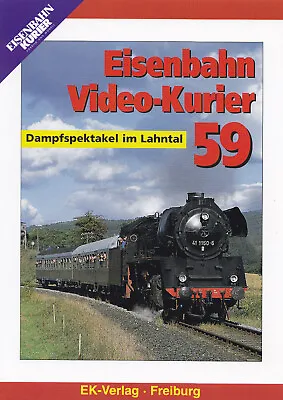 EISENBAHN VIDEO-KURIER 59 - DVD - Dampfspektakel Im Lahntal  • £12.38