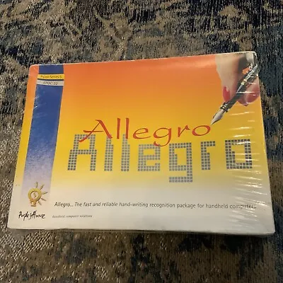 £9.99 • Buy Allegro By Purple Software For Psion Series 5C Epoc 32 - Vintage - Rare !