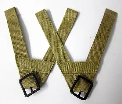 US Airborne Helmet Liner 'A' Yokes Suspension Chin Straps Cup WW2 Army M1 M2 M1C • £24.99