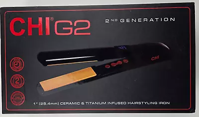 CHI PRO G2 Digital Titanium Infused Ceramic 1  Straightening Hairstyling Iron • $64.49