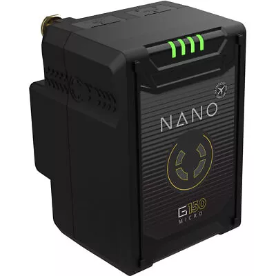 $299 • Buy Core SWX NANO Micro 147Wh Lithium-Ion Battery (Gold Mount) - NANO-G150