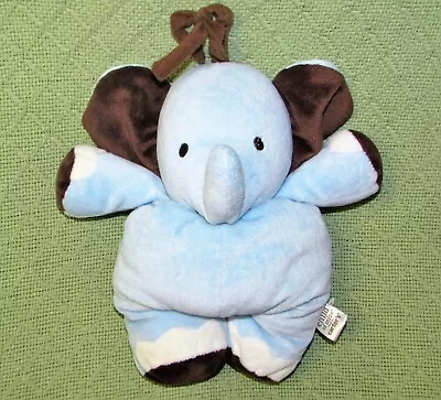 Carters Musical Blue Elephant Child Of Mine 10  Crib Pull Toy Stuffed Animal • $15