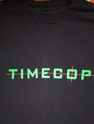 TIMECOP 1994 PROMO SHIRT/size XL/original Vintage/Jean-Claude Van Damme RARE • £77.13