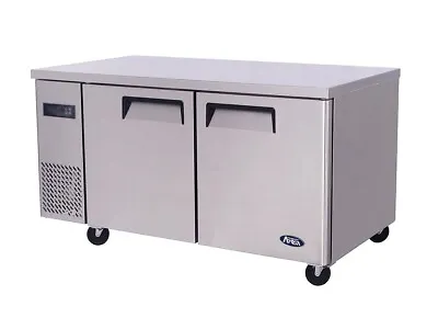£750 • Buy Atosa YPF9022 2 Door Under Counter Refrigerator - Stainless Steel