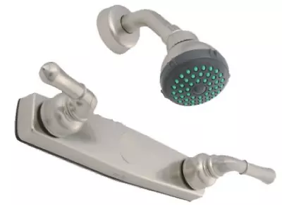 Mobile Home/RV 8  Brushed Nickel Shower Faucet With Lever Handles • $39.95