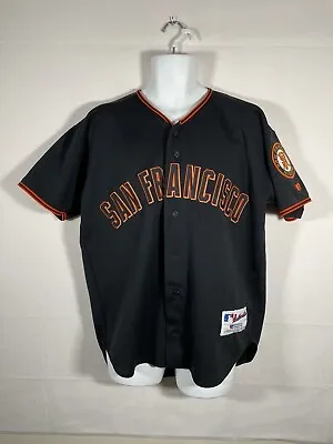 Vintage 90s San Francisco Giants Russell Athletic Authentic Jersey - Black - 40 • $199.99