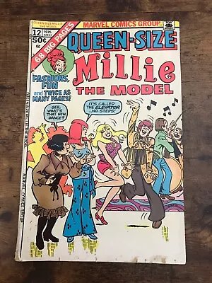 QUEEN-SIZE MILLIE THE MODEL ANNUAL #12 MARVEL 1975 Stan Lee • $12