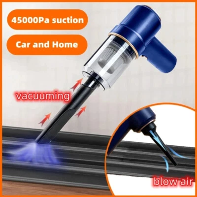 $35.99 • Buy 45000RPM Handheld Cordless Vacuum Cleaner Home & Car Dust Blower Mini Air Duster