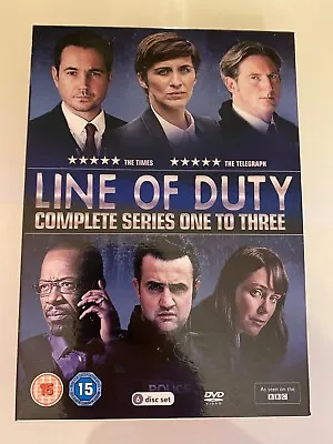 Line Of Duty - Series 1-3 - Complete DVD FAST DISPATCH UK • £5.95