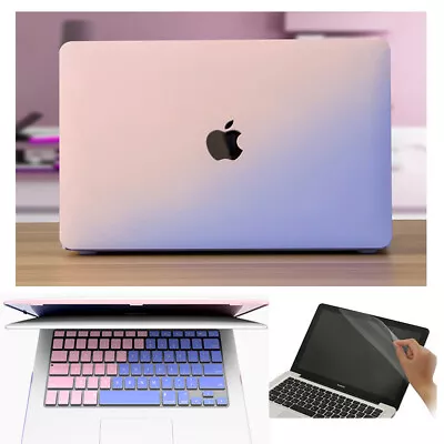 £4.79 • Buy 2in1 Double Color Hard Case Keyboard Cover For Macbook Air Pro 11 12 13 15 In