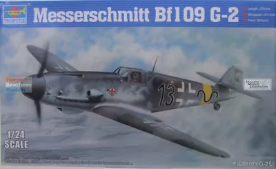 TRP02406 1:24 Trumpeter Messerschmitt Bf-109G-2 • $156.29