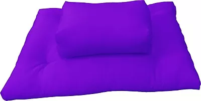 Purple Zabuton Zafu Set Yoga Meditation Cushions Floor Sitting Seats Kneel • $82