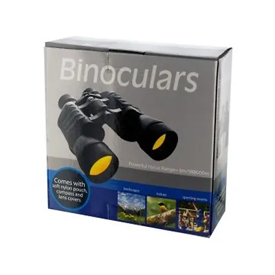 30x50 Binoculars With Compass And Carrying Pouch Great For Outdoors & Sasquatch! • $24.99