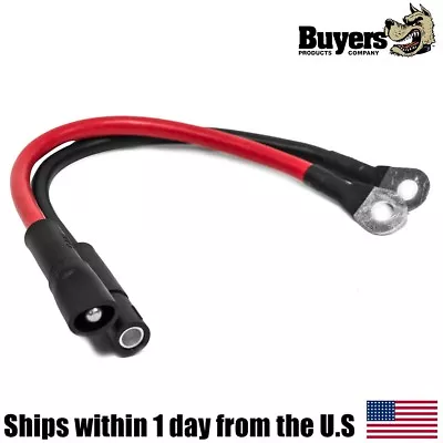 Snow Plow Motor Cable W/ Plug Red Wire & Black Wire For Meyer Plows 15670 • $29.99