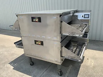 2018 Middleby Marshall PS638G Gas Conveyor Pizza Oven Double Stack WOW2 B • $9750