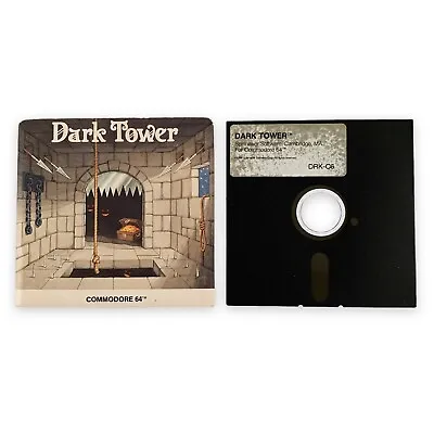 Dark Tower Game C64 Commodore VTG 1984 64 5.25  Disk WORKS • $24.71