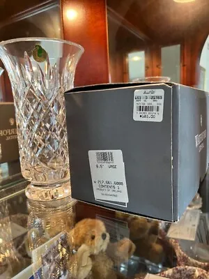 Waterford Crystal Signed   Tommy Dunn 1993   8.5  Footed Vase With Original Box • $215