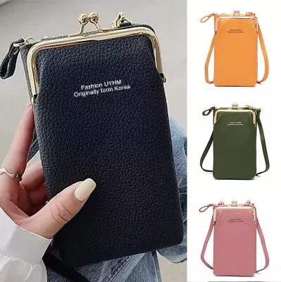 £6.49 • Buy Handbag Case Women's Shoulder Crossbody Bags Cell Phone Samsung/iPhone/Samsung 