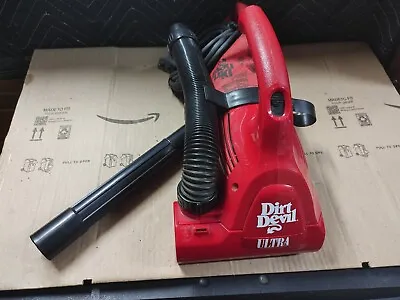 $37 • Buy Dirt Devil Ultra Hand Vac Handheld Vacuum Cleaner 4 Amp Model 08230
