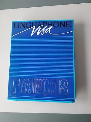 Linguaphone Visa Francais Cassette Tapes/ Book/ Course • £3.99