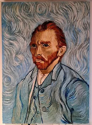 Vincent Van Gogh Handmade Oil Painting On Canvas 50 X70 Cm • $600