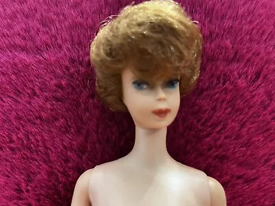 Vintage Mattel~  MCMLVIII ~Pats Pending ~ Bubble Cut Barbie ~ Brunette/Red Head  • $39.99