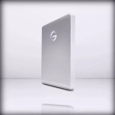 G-Technology 2TB ! G-DRIVE Mobile USB-C USB 3.1 Portable External Hard Dr Silver • $137.32