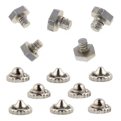 $9.89 • Buy 5 Beyblade Metal Face Bolts + 8 Performance Tips Fusion Fury Masters SOLID STEEL