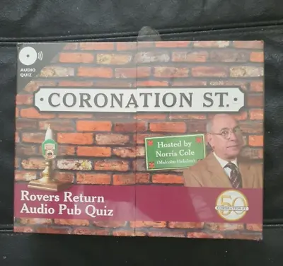£8.34 • Buy Various - Coronation Street Rovers Return Audio Pub Quiz - Hosted By Norris Cole