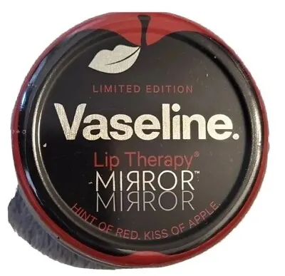 1 X Vaseline Mirror Red LIMITED EDITION 🍎 Apple Lip Therapy Tin 20g   • £15