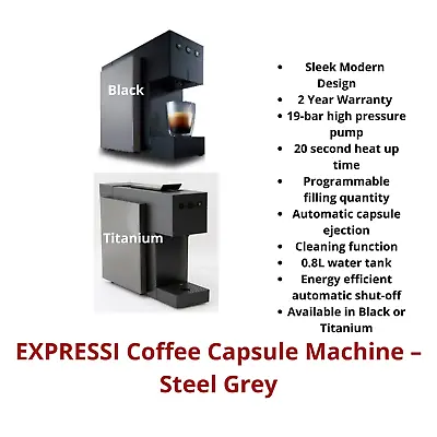 EXPRESSI Coffee Capsule Machine - One • $119.95