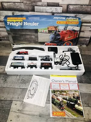 Hornby Railways FREIGHT HAULER Electric Train Set Loco Pls Read • £49.95