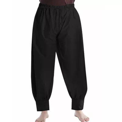 Medieval Men's Pants Pirate Pants Viking Costume Trousers Renaissance Pants • $25.99