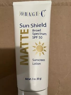 Obagi Sunscreen Sun Shield Matte Broad Spectrum SPF 50 Sunscreen 3 Oz • $25