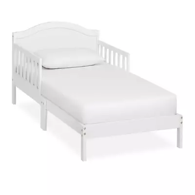 Dream On Me Sydney Toddler Bed In White Greenguard Gold Certified JPMA Certifi • $329