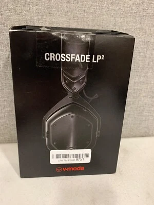 $99.99 • Buy V-MODA Crossfade LP Headband Headphones - Black