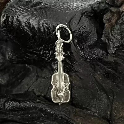 Vintage Sterling Silver Charm Violin Music Musician String Instrument Artist • $29.99