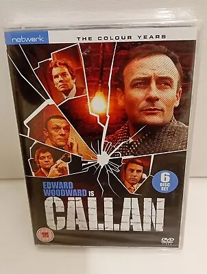 Callan - The Colour Years (6 DVD SET  2010) NEW Edward Woodward  • £19.98