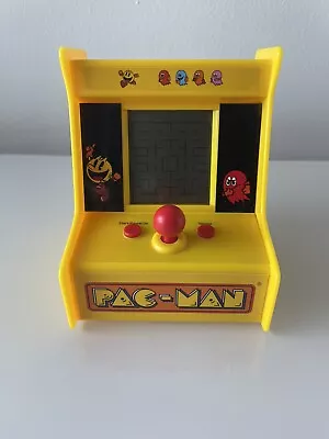 Pac-Man Desktop Arcade Game Console Pacman Mini Electronic Game Retro Unique • £8.99