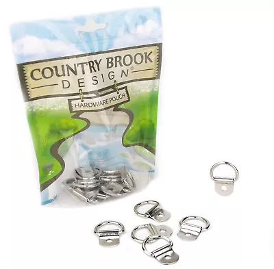 25 - Country Brook Design® 3/4 Inch D-Ring With Clip • $12.97