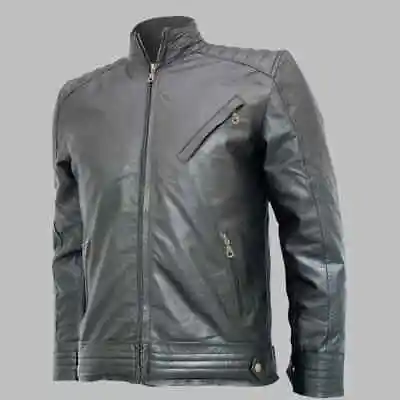 $100 • Buy Bourne Legacy Black Leather Jacket