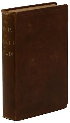 The Origin Of Species ~ CHARLES DARWIN ~ First American Edition 1860 1st Issue • $15000