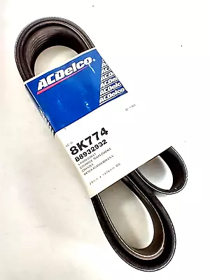 Serpentine V-Ribbed Belt OC 28mm X 1976mm ACDELCO 8K774 • $80.31