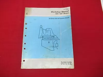 1994 Volvo Penta SX Drive Unit & Transom Shield “MD” Models 3.0-8.2    7796484-9 • $29.50